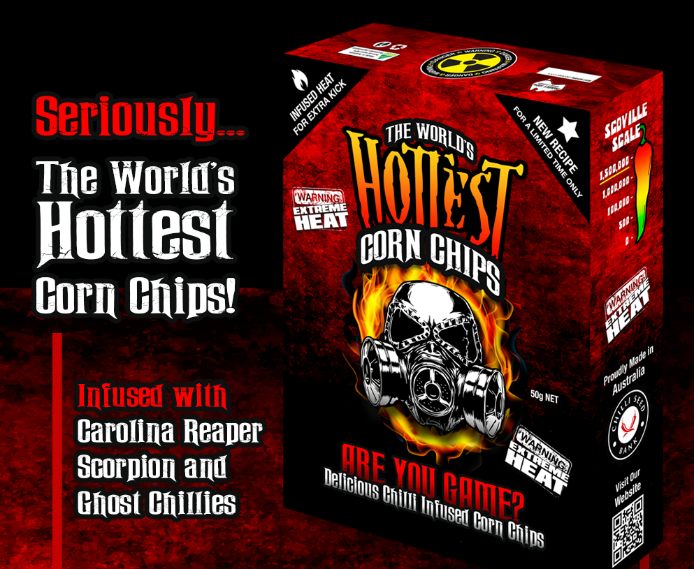 The World's Hottest Corn Chips 50g