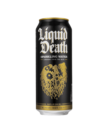 Liquid death sparkling water 500ml