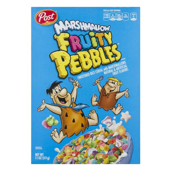 FRUITY PEBBLES Marshmallow Cereal 311g