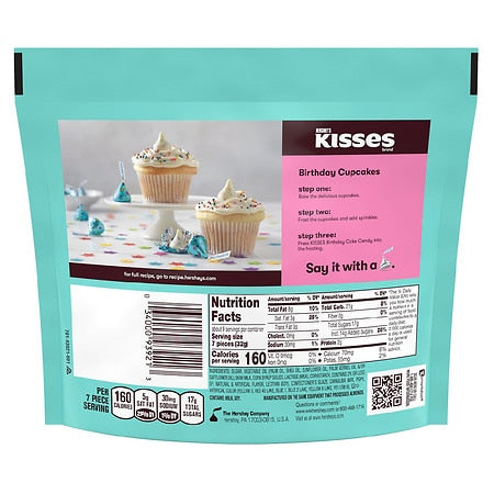 HERSHEYS Kisses Birthday Cake Share Pack 283g