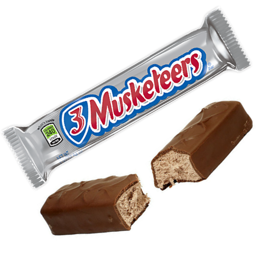 3 Musketeers 54.5g USA chocolate Candy Smash SYdney