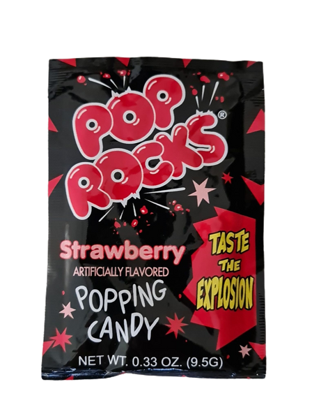 Pop Rocks Strawberry Popping Candy 95g 1345