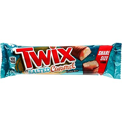TWIX Salted Caramel Cookie Bars Share Size 79.9g bb 08 month