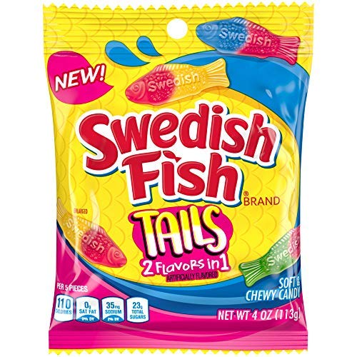 SWEDISH FISH Tails 2 In 1, 141g