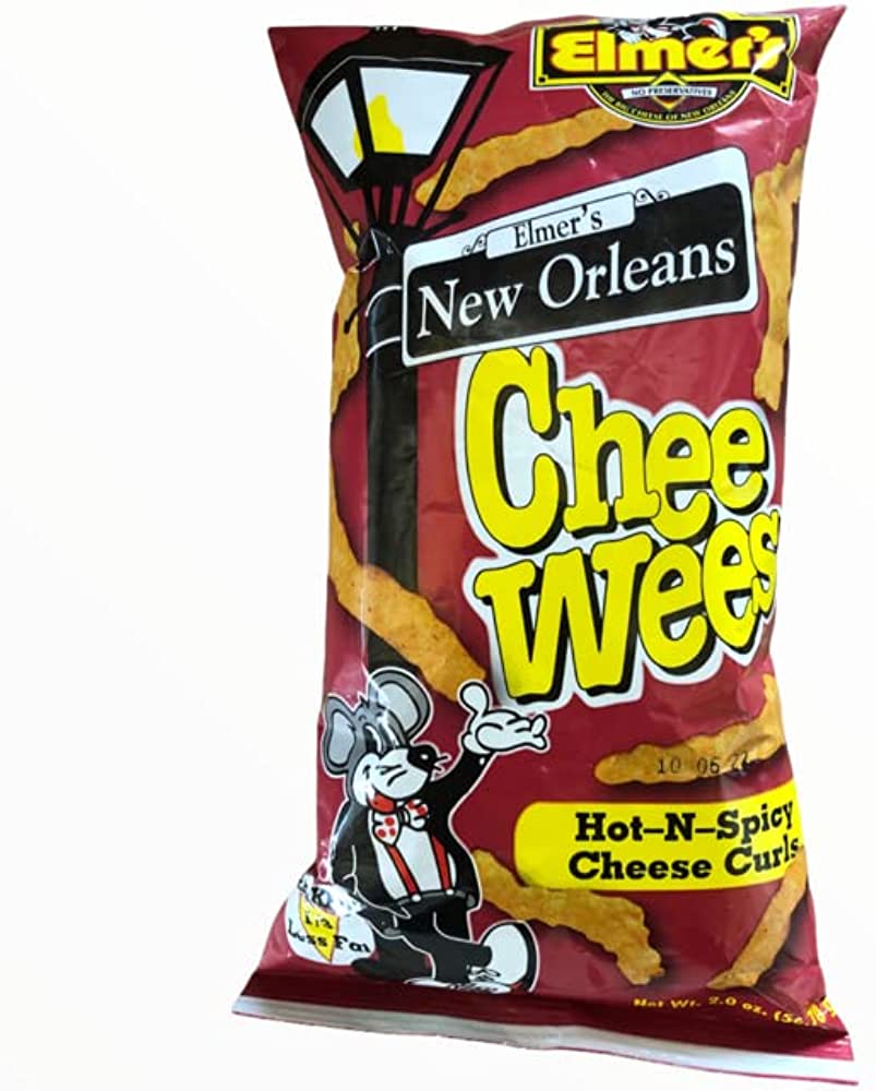 ELMER'S CHEE WEES HOT N SPICY CHEESE CURLS 141.7H