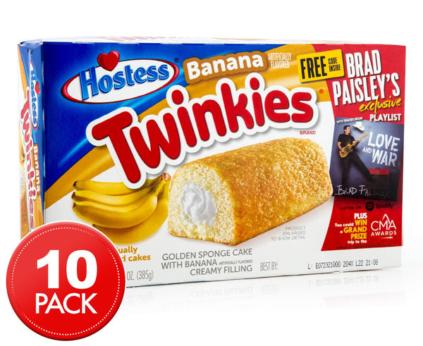 Hostess Twinkies Banana 10pk 385g
