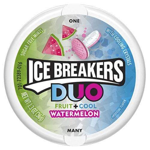 ICE BREAKERS DUO Watermelon 36g