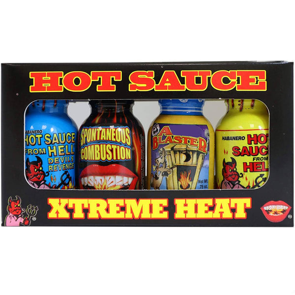 Hot Sauce Xtreme Heat 4x22g