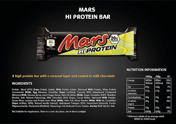 MARS Hi Protein Bar 59g