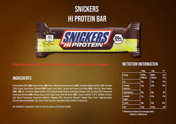 SNICKERS Hi Protein Bar Original 55g