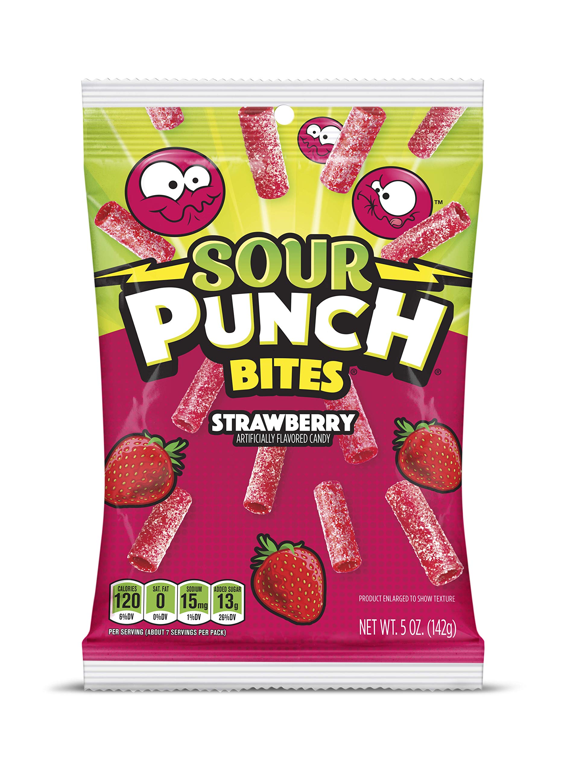 SOUR PUNCH Bites Strawberry 142g