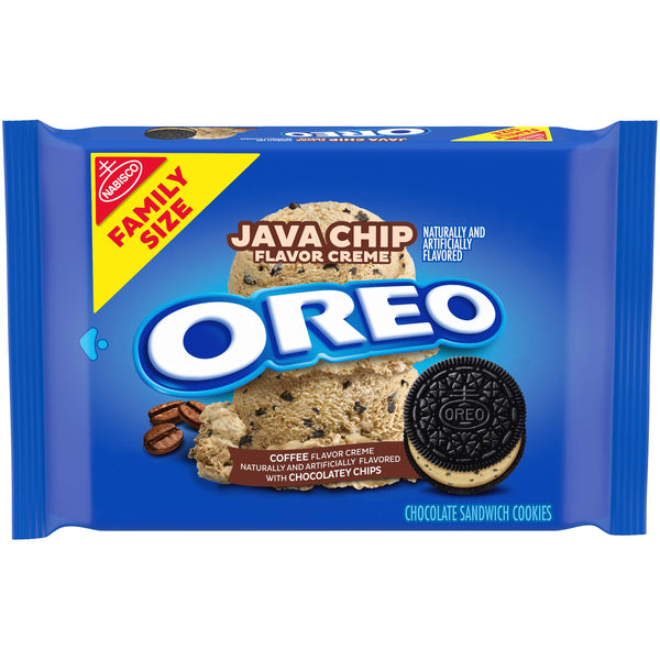 OREO Java Chip Flavor Creme Family Size 482g