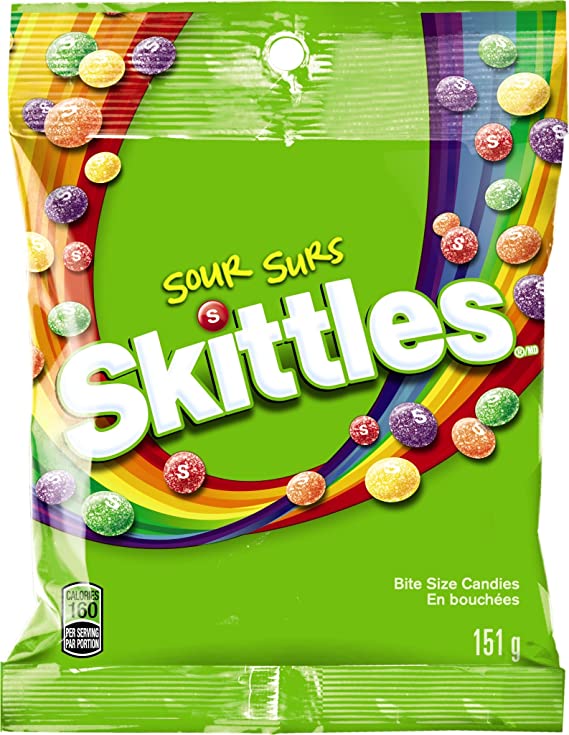 SKITTLES Sour 161.6g