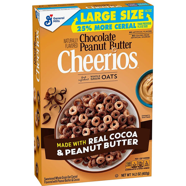 CHEERIOS Chocolate Peanut Butter Large Size 402g