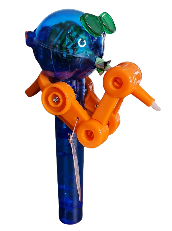 blue toy lollipop man 10g