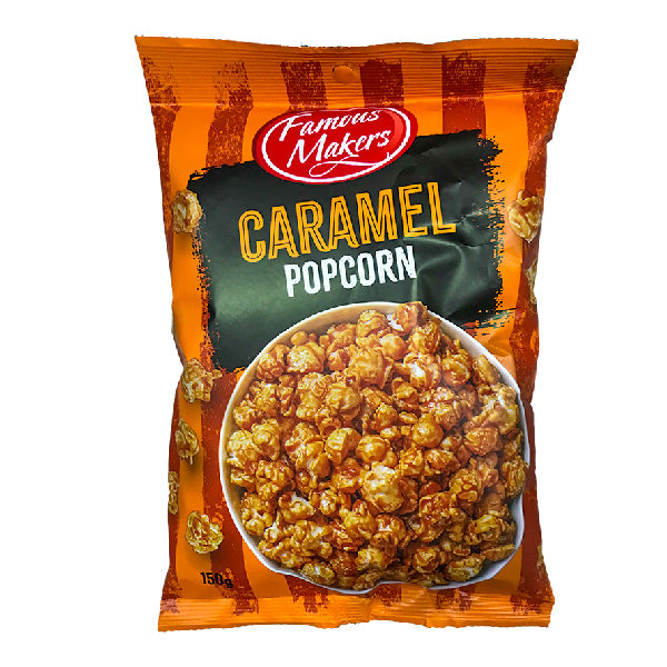 FAMOUS MAKERS Caramel Popcorn 150g