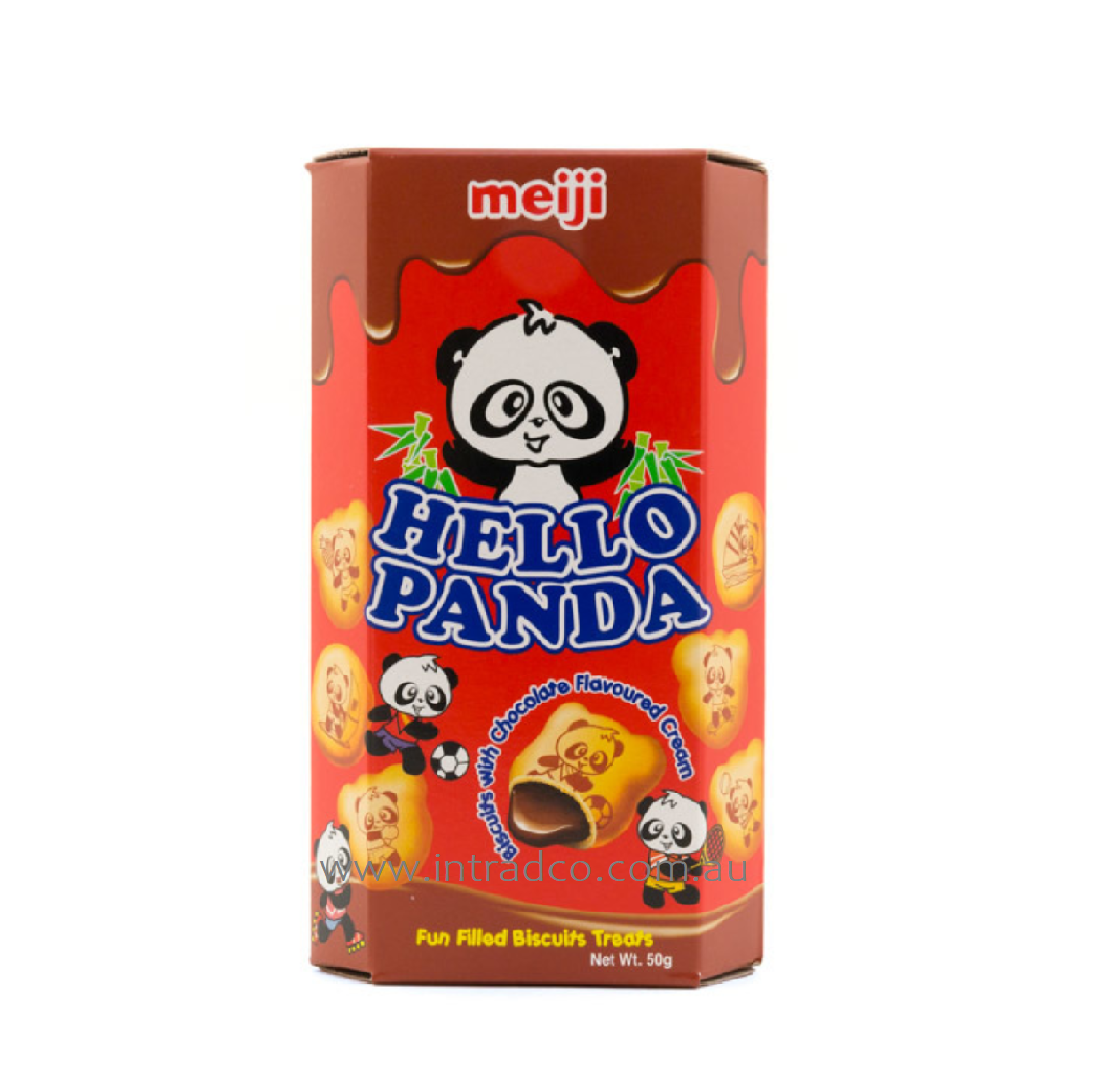 MEIJI Hello Panda Biscuits Chocolate Filling 50g