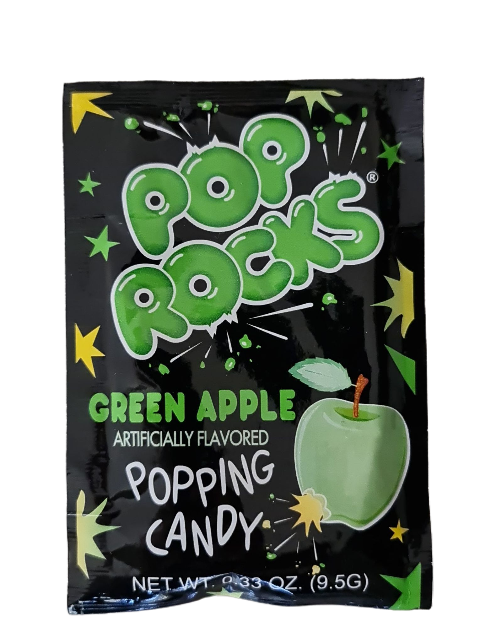 POP ROCKS Popping Candy Green Apple Flavour 9.5g