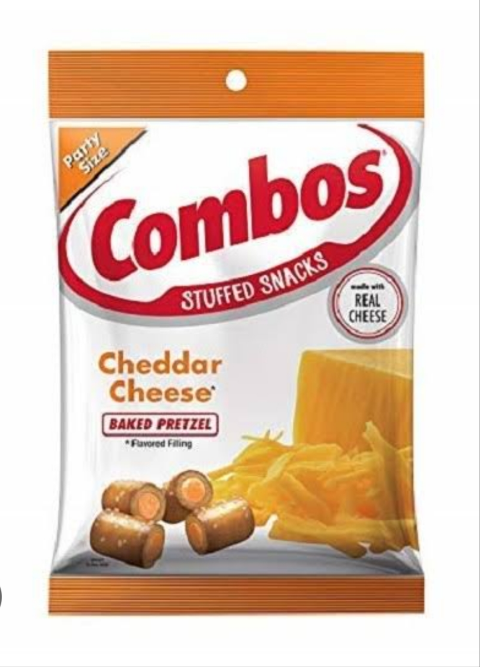 COMBOS Stuffed Snack Cheddar Cheese 178.6g