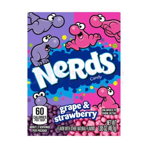 NERDS Grape & Strawberry 47g