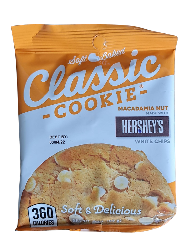 Classic Cookie Macadamia Nut Made With Hershey's White Chips 85g