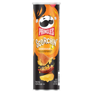PRINGLES Scorchin' Cheddar 158g