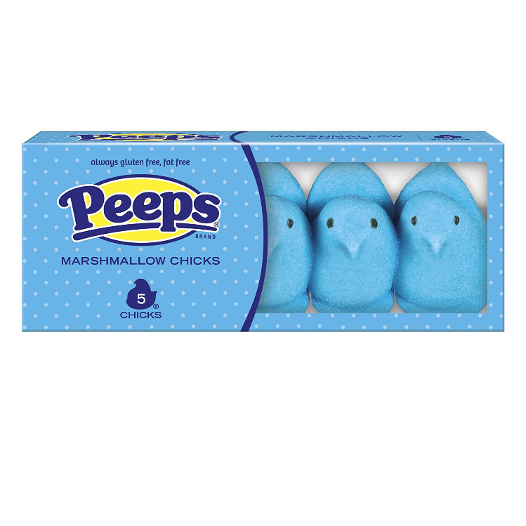 PEEPS Marshmallow Chicks Blue 42g