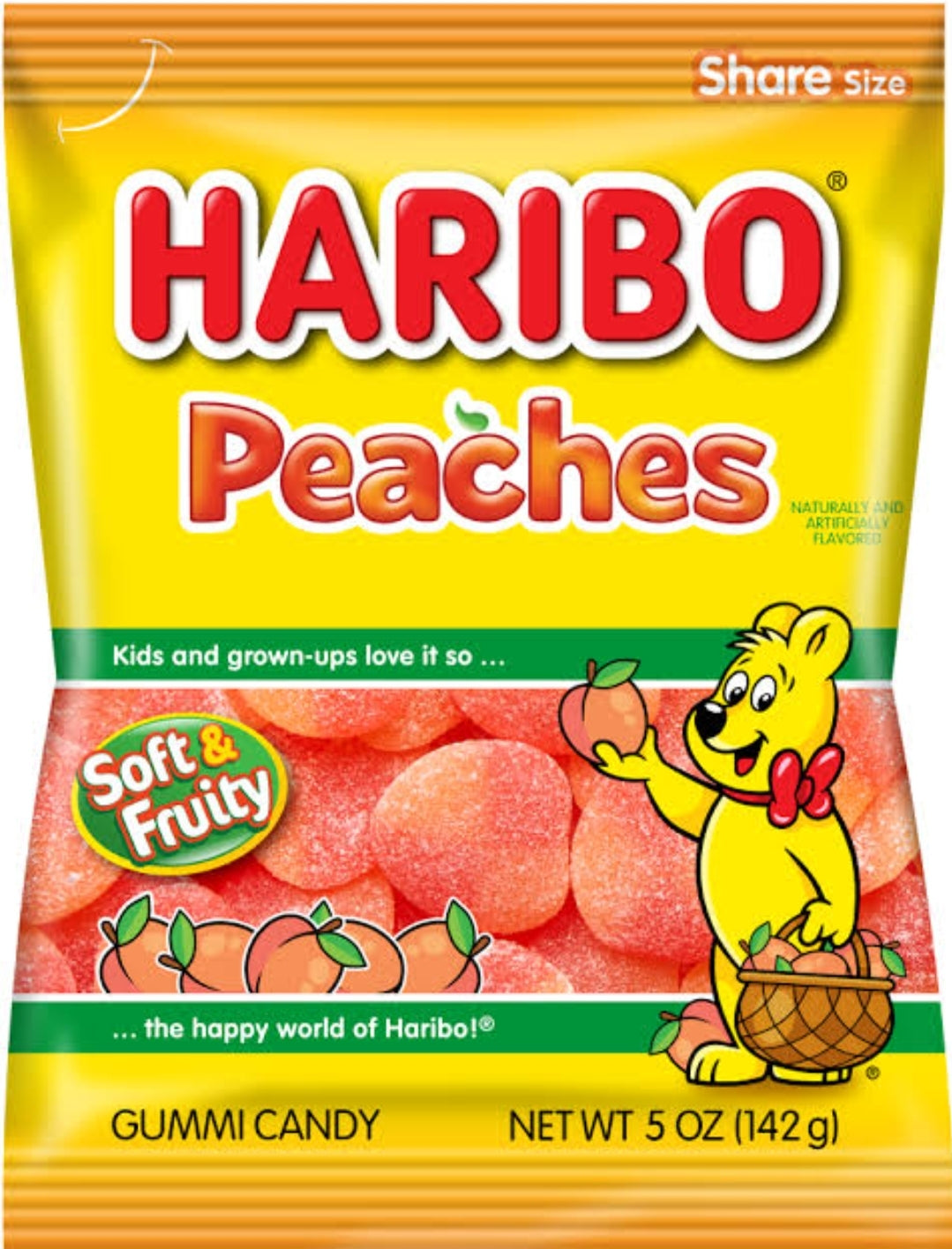 HARIBO Peaches 142g