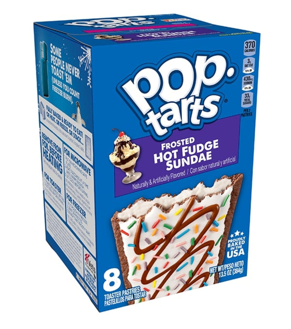 POP TARTS 8pk Frosted Hot Fudge Sundae 384g