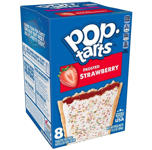 POP TARTS 8pk Frosted Strawberry Flavor 384g