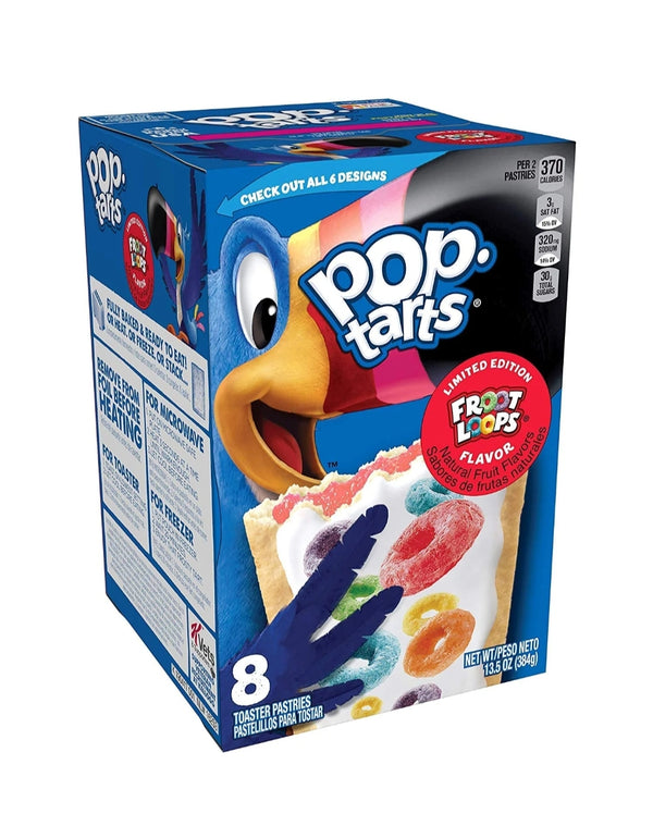 POP TARTS 8pk Froot Loops Flavor 384g