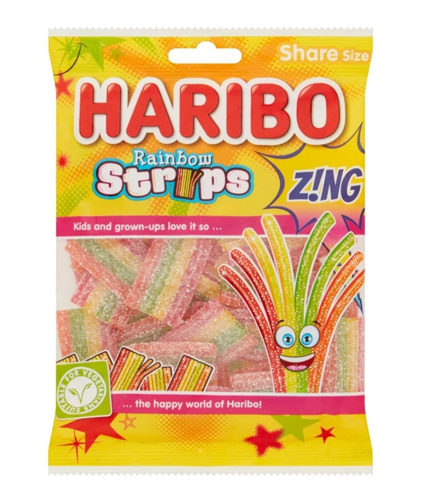 HARIBO Rainbow strips Z!NG 130g