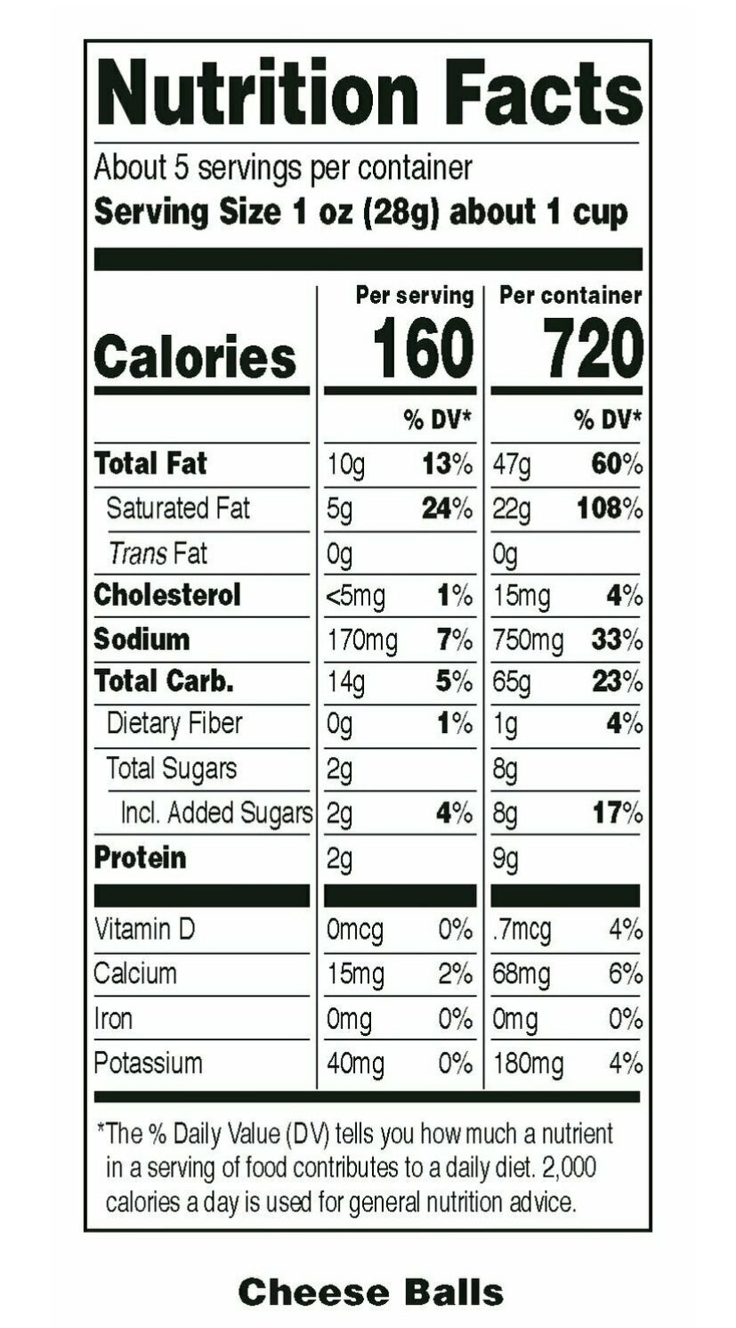 PIK NIK Cheese Balls 127g