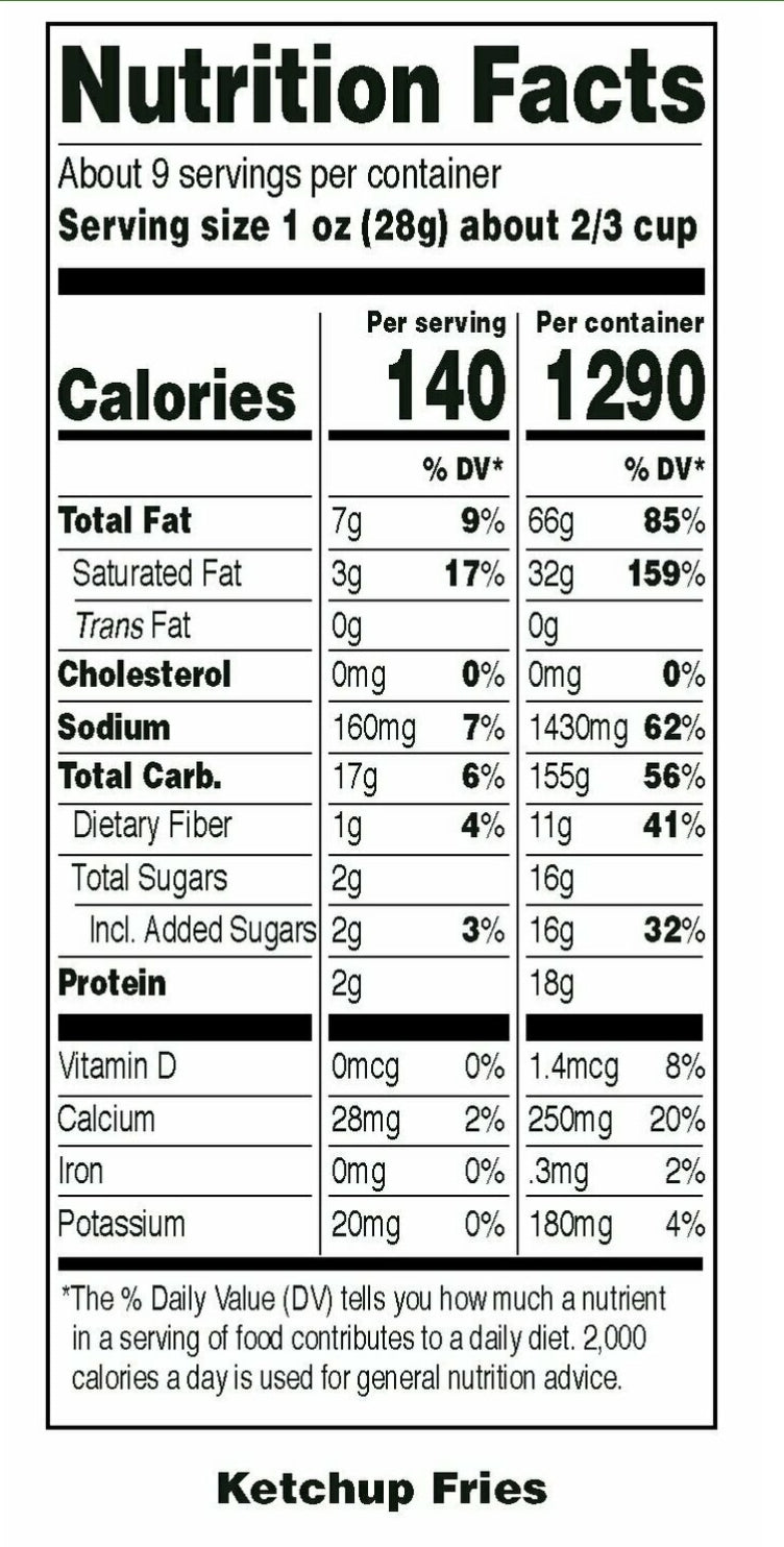 PIK NIK Ketchup Fries Thick Cut Potatoes 255g