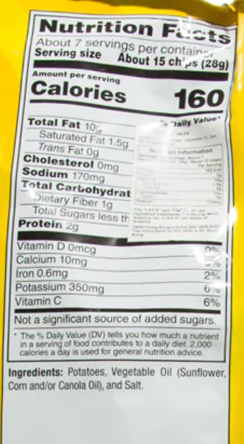 LAY'S Classic 184.2g