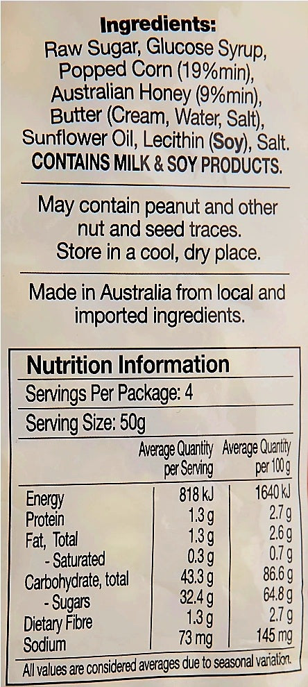 NUTTERS Crunchy Honeycorn 200g