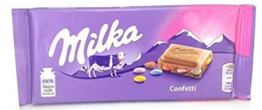 MILKA CONFETTI 100g