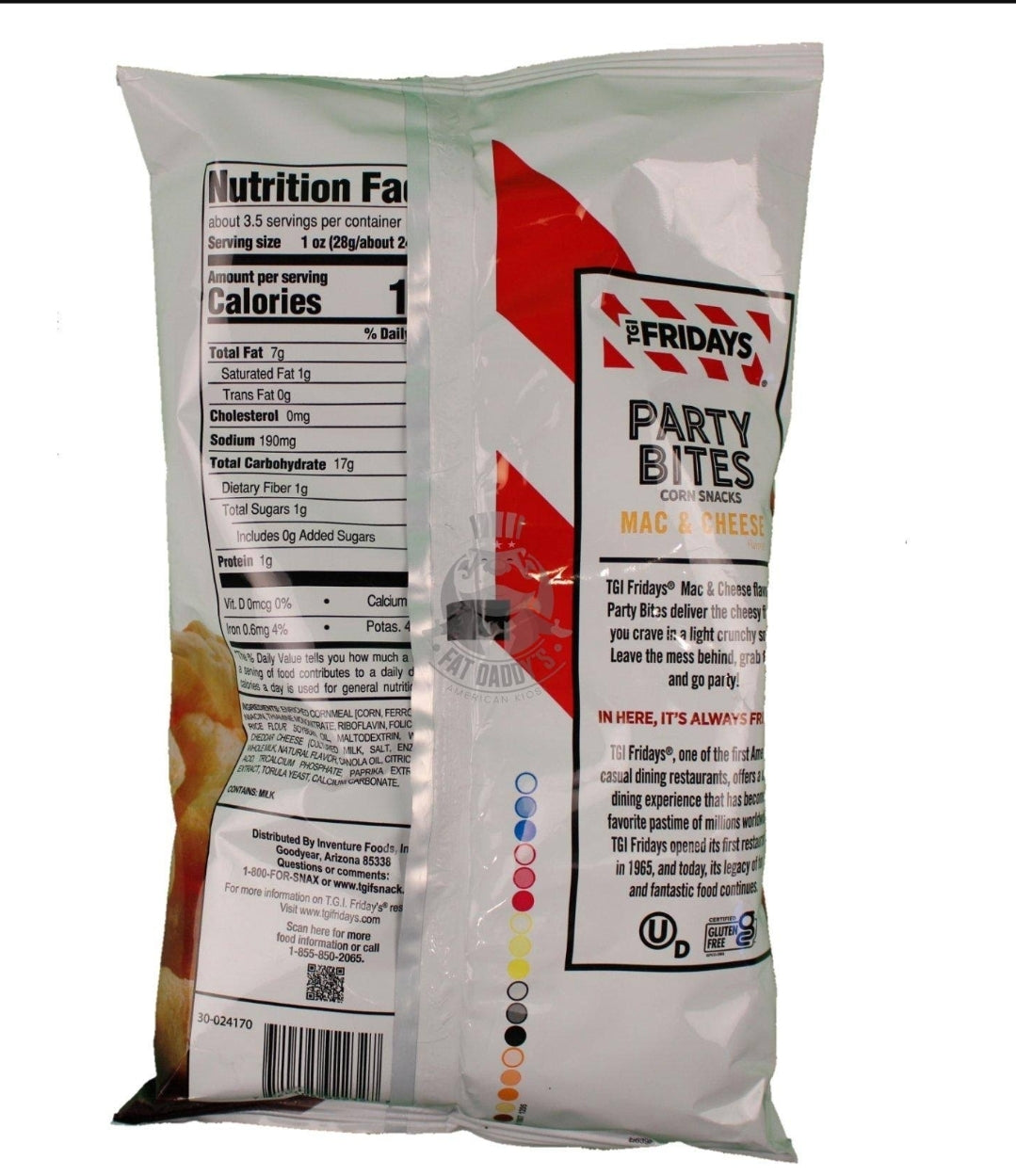 TGI FRIDAYS Party Bites Mac & Cheese 92.1g