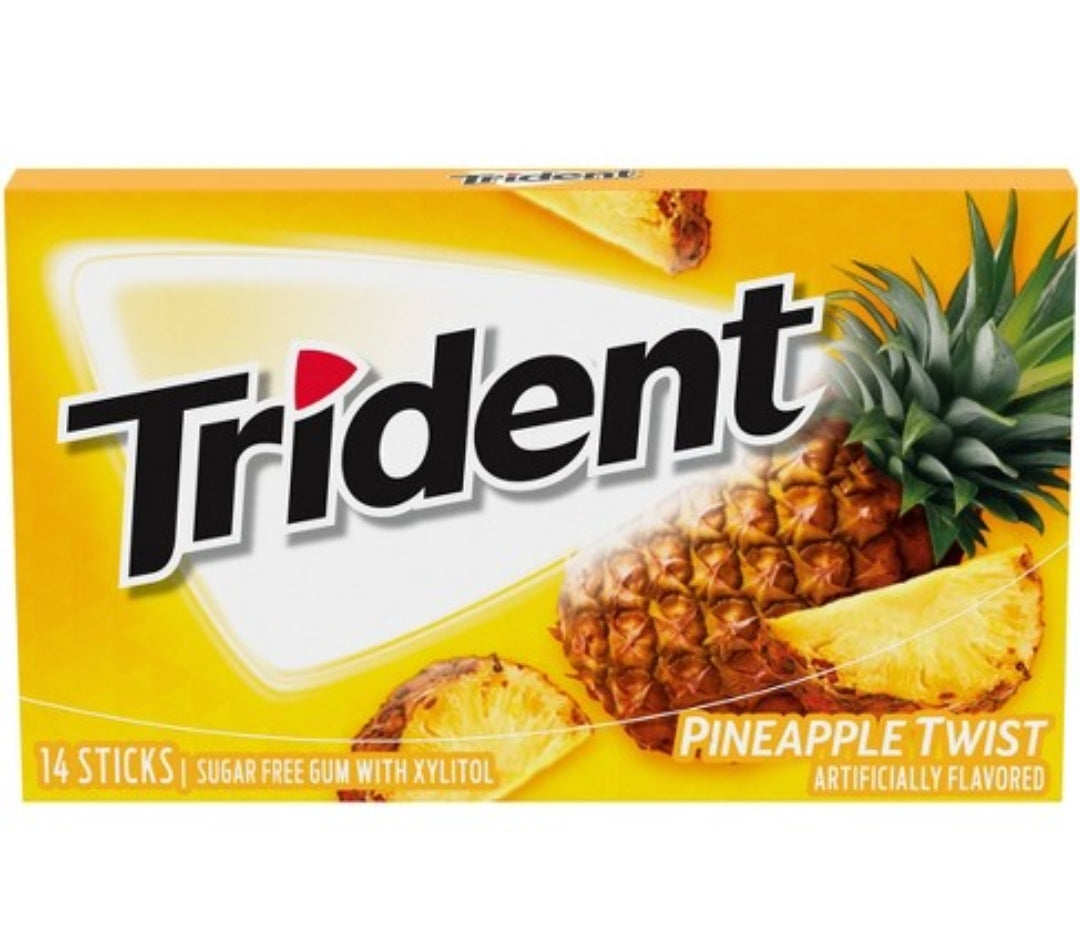 TRIDENT Pineapple Twist 14 Sticks