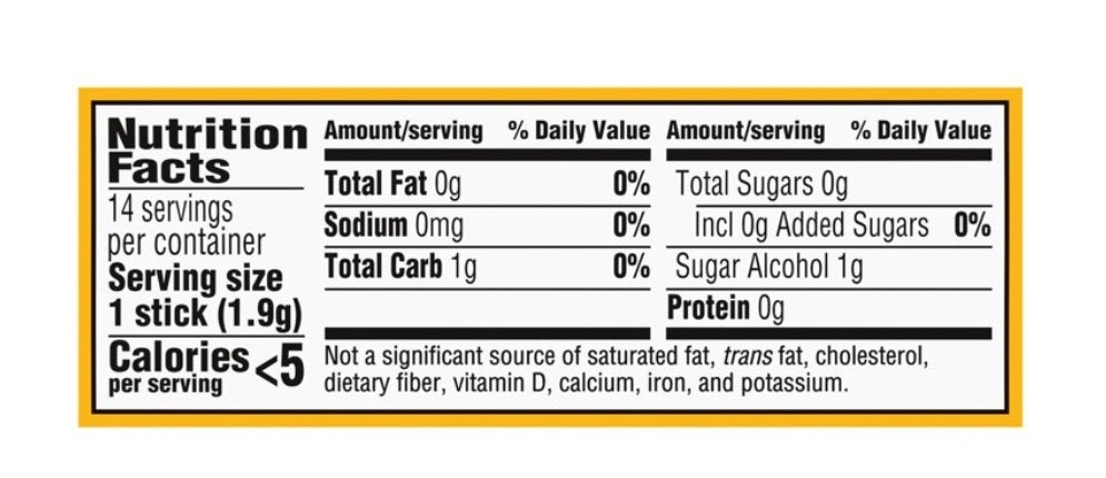 TRIDENT Pineapple Twist 14 Sticks