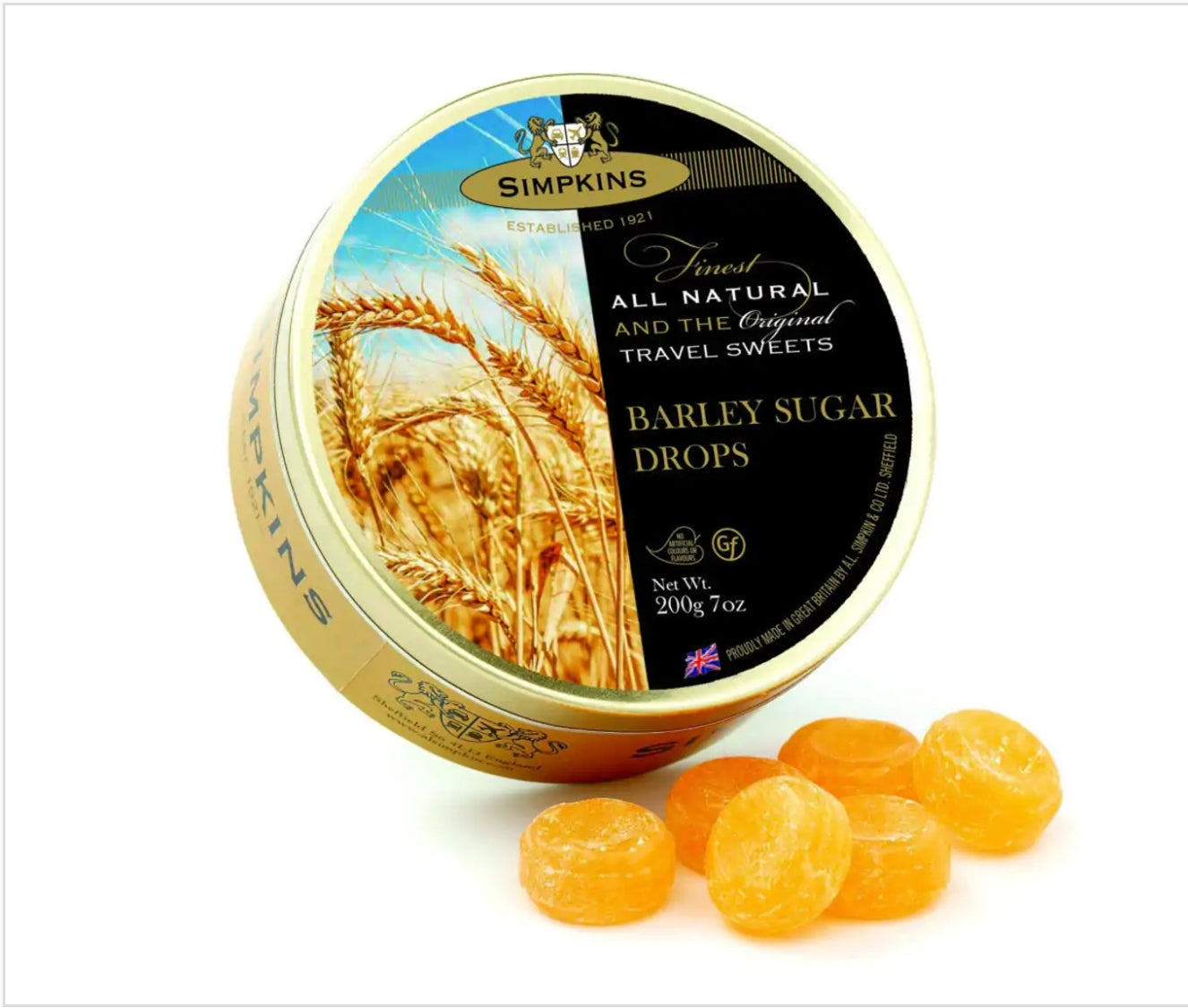 SIMPKINS Barley Sugar Drops 200g