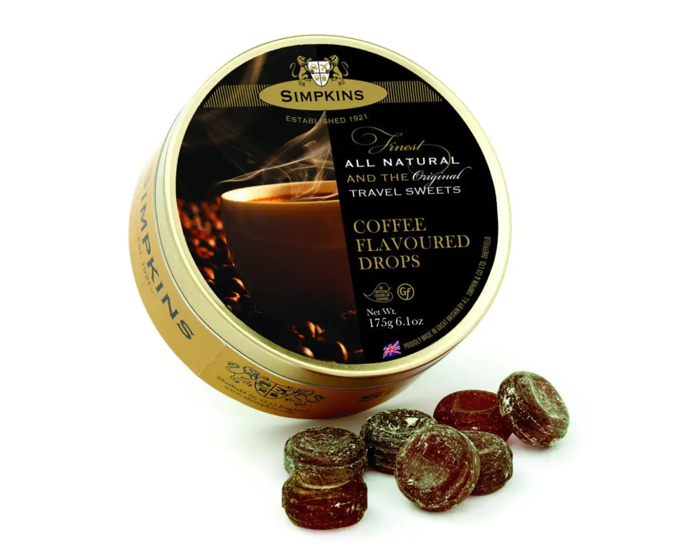 SIMPKINS Coffee Flavoured Drops 200g