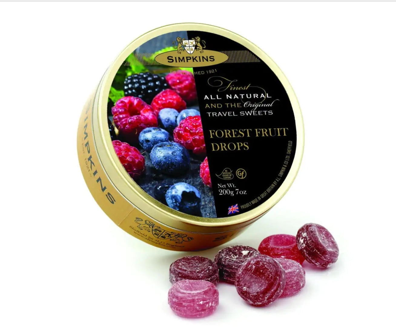 SIMPKINS Forest Fruit Drops 200g