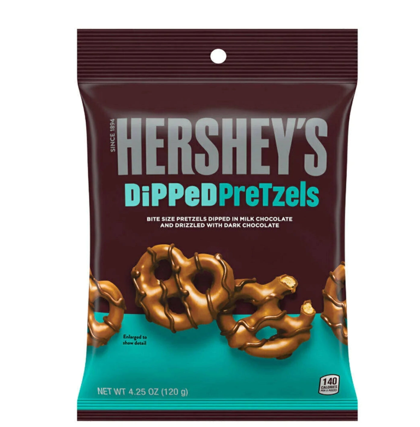 HERSHEY'S Dipped Pretzels 120g