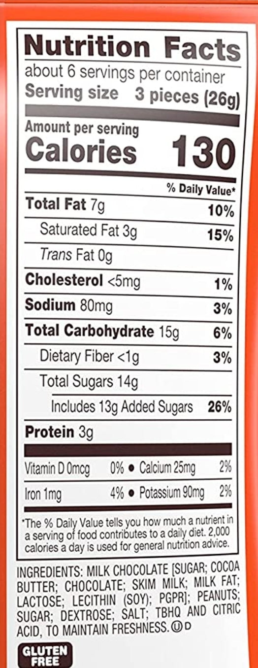 REESE'S Miniature Cups Bag 150g