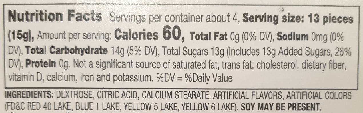 CRY BABY Tears Extra Sour Candy 56g