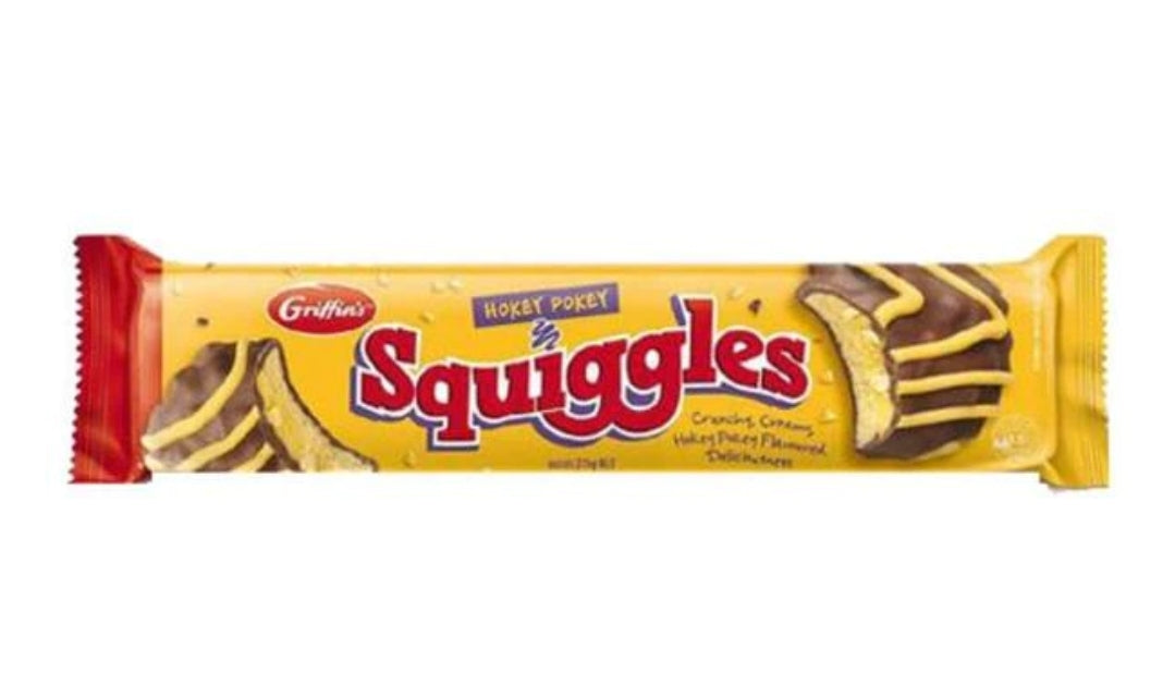 GRIFFIN'S Hokey Pokey Squiggles 215g