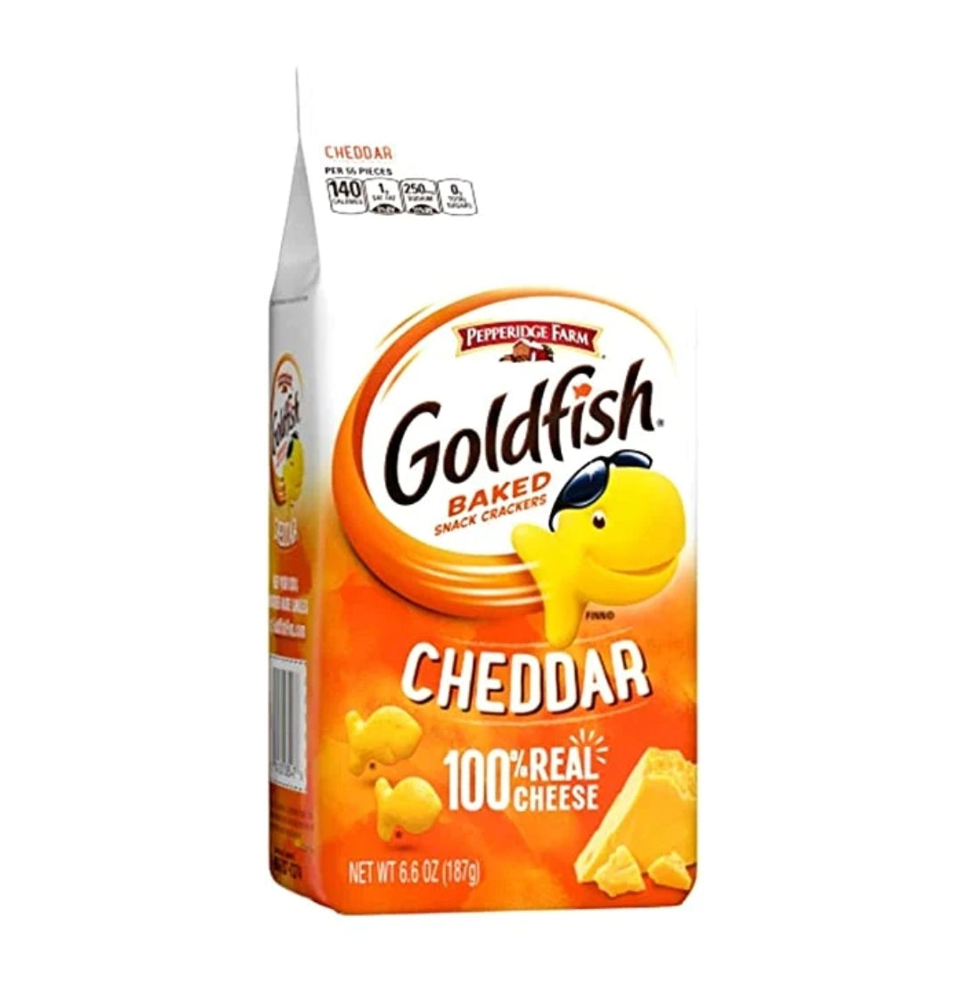 GOLDFISH Baked Cheddar Crackers 187g