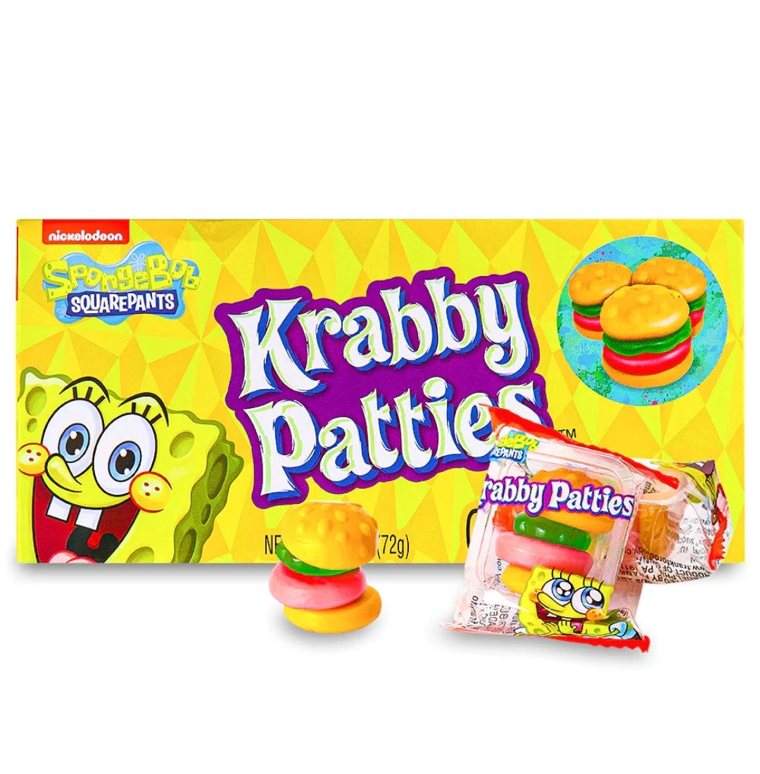 SPONGEBOB Krabby Patties Gummy Candy 72g