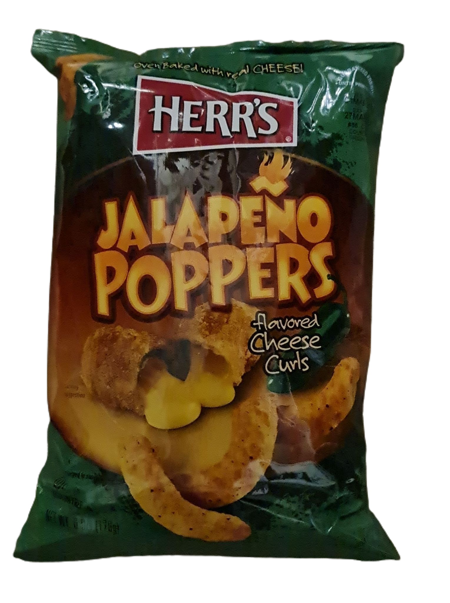 HERR'S Jalapeno Poppers Flavored Cheese Curls 170g
